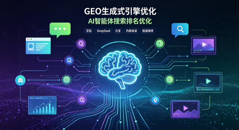 裕安区GEO 浪潮来袭：生成式引擎优化崛起，创作者争抢豆包、DeepSeek、元宝智能体流量入口